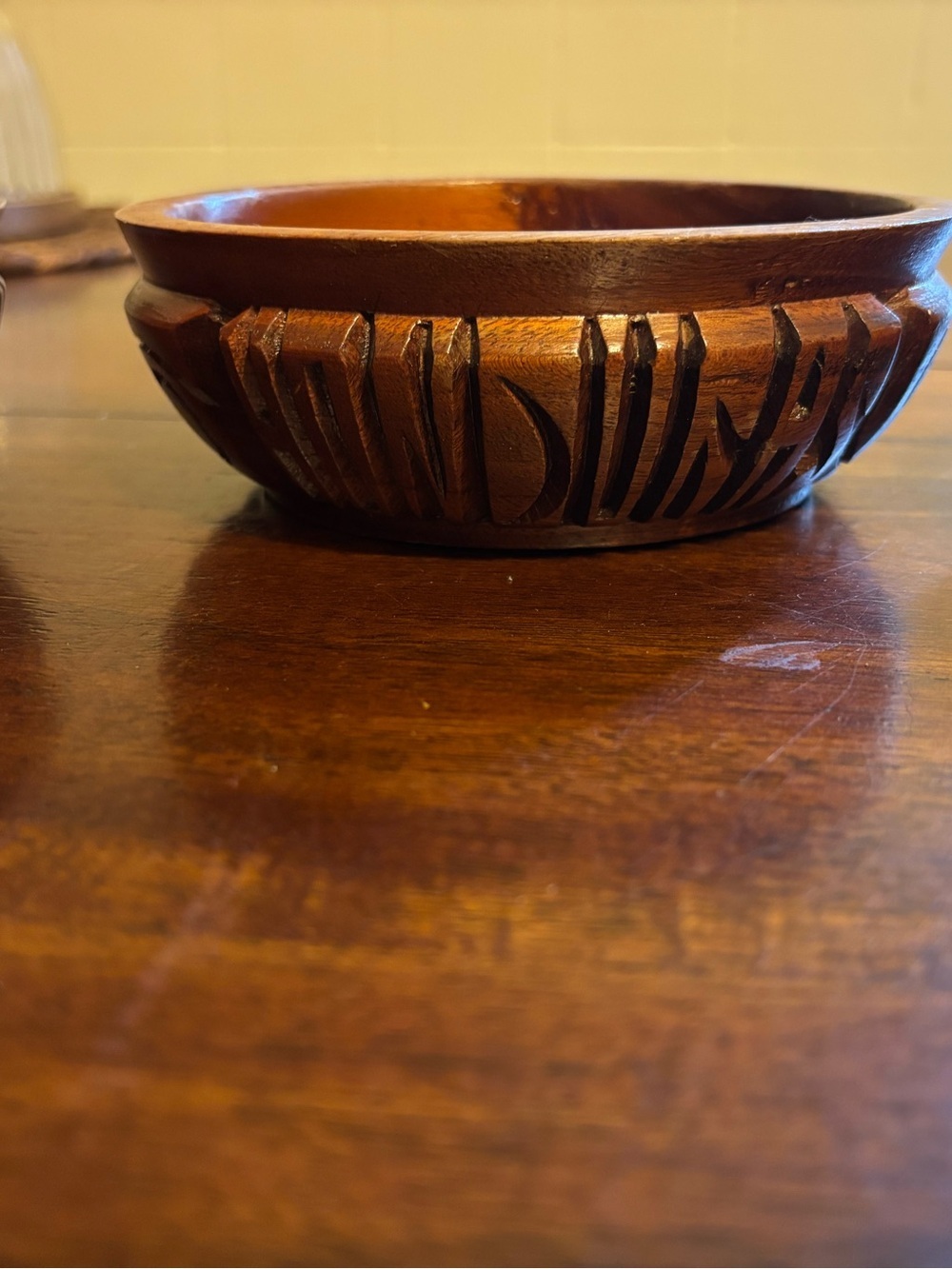 Handmade Wooden Bowls Lot Of 4 - Picture 8 of 15